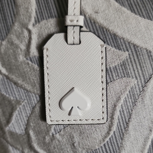 Kate Spade Optic White Cameron Satchel Normcore Neutral Rare Vintage Minimalist - Picture 2 of 10